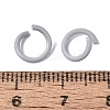 Spray Painted Iron Open Jump Rings IFIN-T017-04B-29-2