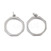 Non-Tarnish 304 Stainless Steel Pendants STAS-G324-01H-P-1