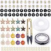 DIY Children's Day Themed Stretch Bracelets Making Kits DIY-CA0001-70-1
