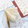150Pcs 3 Colors Carbon Steel Paper Clips FIND-CP0001-50A-4