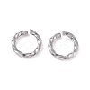 Tarnish Resistant 304 Stainless Steel Open Jump Rings STAS-F191-12P-B-2