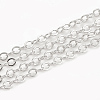 Brass Cable Chains X-CHC-S003-08P-1