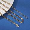 4MM 304 Stainless Steel Cable Chain Necklaces for Women NJEW-JN05597-1