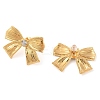 304 Stainless Steel Stud Earrings EJEW-Z063-02G-2