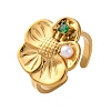 304 Stainless Steel Adjustable Cuff Rings for Women LS-RJEW-B126-05G-01-4