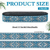 Ethnic Style Embroidery Polyester Ribbons OCOR-WH0109-042B-02-2