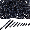 1800Pcs 9 Style Glass Twisted Bugle Beads SEED-CN0001-46-1