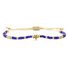 Glass Seed Beads Adjustable Bracelets KO8624-6-1