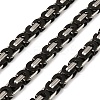 201 Stainless Steel Byzantine Chains SA-E001-14BP-04-1