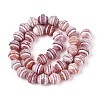 Dyed Natural Agate Beads Strands G-T144-27E-2