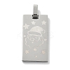 Christmas 304 Stainless Steel Pendants STAS-Z098-37P-1