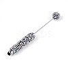 ABS Imitation Pearl & Polymer Clay Pave Rhinestone Touch Screen Stylus AJEW-T013-06M-2