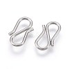 Tarnish Resistant 304 Stainless Steel S-Hook Clasps LS-X-STAS-O118-67P-2