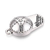 Tibetan Style Alloy Pendants PALLOY-N182-02AS-2