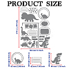 Stainless Steel Metal Cutting Dies Stencils DIY-WH0289-070-2