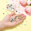 50Pcs Resin Pendants PALLOY-YW00104-01-5
