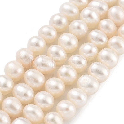 Natural Cultured Freshwater Pearl Beads Strands PEAR-C003-13F-X-1