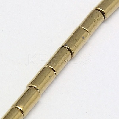 Electroplate Non-magnetic Synthetic Hematite Beads Strands G-J162-C-M-1