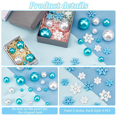 DIY Christmas Theme Jewelry Making Finding Kit CRES-PH0001-16-1
