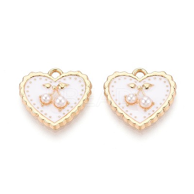 Alloy Enamel Pendants PALLOY-T092-37G-01-1