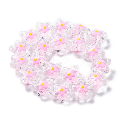 Transparent Glass Beads GLAA-H028-01A-1