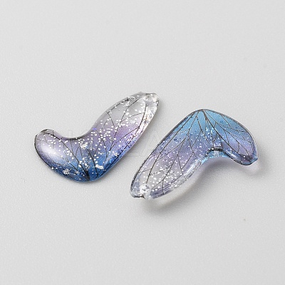 Gradient Color Transparent Resin Pendants LS-RESI-TAC0019-06C-1