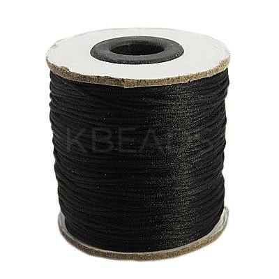 Nylon Satin Rattail Cords X-NWIR-I002-02-1