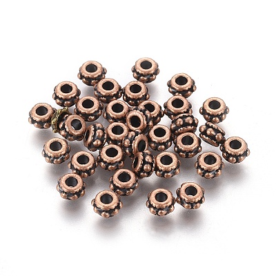 Tibetan Style Spacer Beads LS-RLF11362Y-NF-1