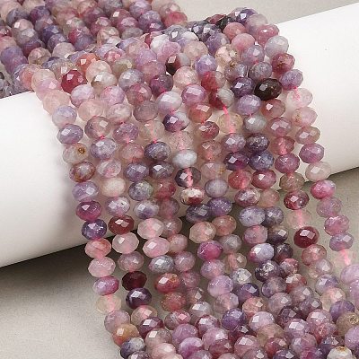 Natural Plum Blossom Tourmaline Beads Strands G-K421-A01-01-1