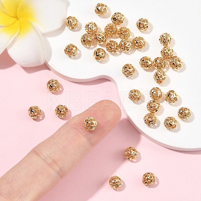 SHEGRACE Brass Spacer Beads XGRPCF409-185G-1