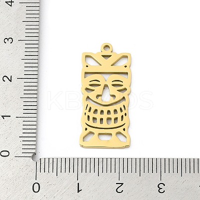 304 Stainless Steel Pendants STAS-U041-03D-G-1
