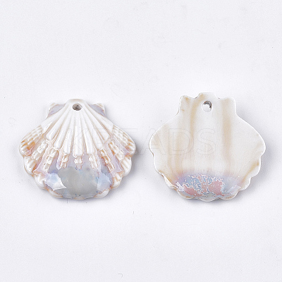 Handmade Porcelain Pendants X-PORC-S498-53B-1