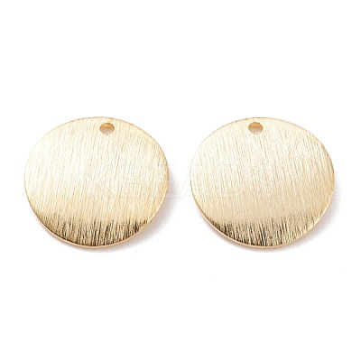 Brass Charms KK-Y003-07B-G-1