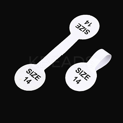Folding Paper Ring Size Sticker CDIS-C006-01J-1