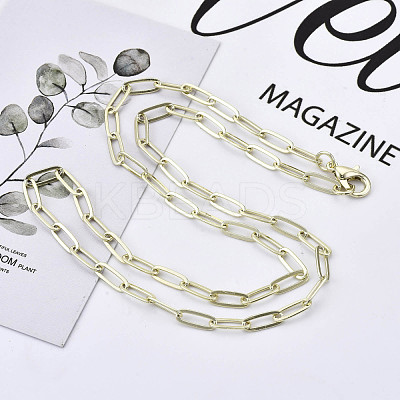 Brass Paperclip Chains MAK-S072-11B-14KC-1