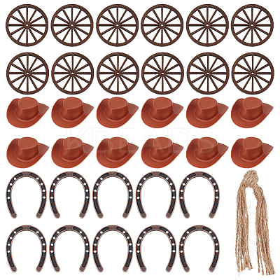 DIY Western Theme Decoration Kits DIY-OC0012-85-1