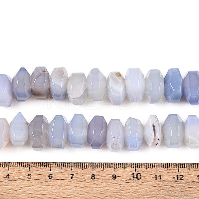 Natural Agate Beads Strands G-N356-01A-19-1