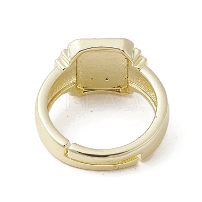 Brass Adjustable Rings RJEW-K257-79G-1