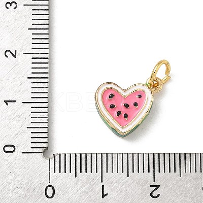 Brass Enamel Pendants X-KK-H523-01D-G-1
