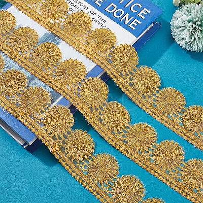 about 4.75~5 Yards Polyester Lace Trim OCOR-PH0001-96B-1