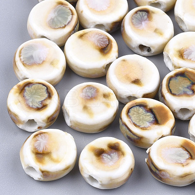 Handmade Porcelain Beads PORC-S498-39M-1