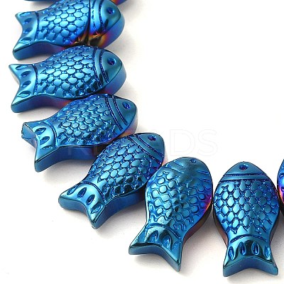 Electroplate Glass Beads Strands EGLA-C007-05B-1
