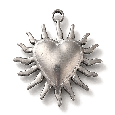 304 Stainless Steel Pendants STAS-H223-15AS-01-1