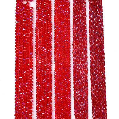 Electroplate Glass Beads Strands EGLA-A044-T2mm-L01-1