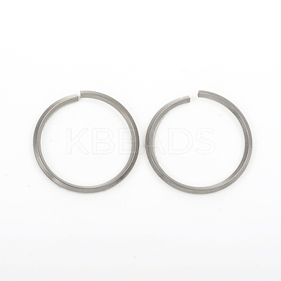 Tarnish Resistant 304 Stainless Steel Open Jump Rings STAS-G224-22P-01-1