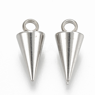 Tarnish Resistant 201 Stainless Steel Pendants X-STAS-S078-01-1