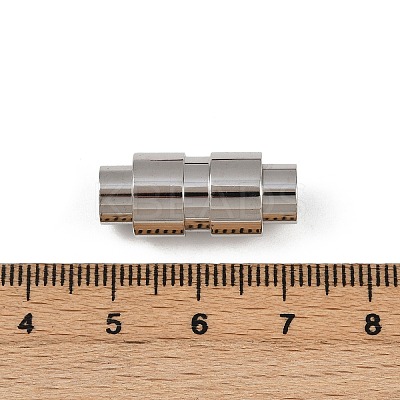 304 Stainless Steel Magnetic Clasps STAS-C127-17P-1