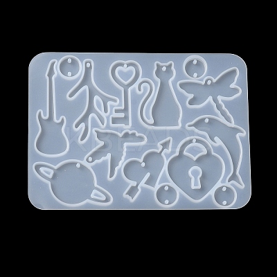 DIY Silicone Pendant Molds DIY-F140-01A-1