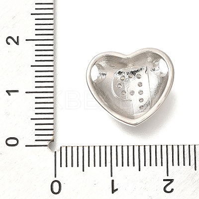 Rack Plating Brass Micro Pave Cubic Zirconia Pendants KK-I722-04P-P-1