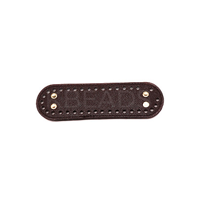 PU Leather Knitting Crochet Bags Bottom LS-FIND-WH0094-50A-04-1